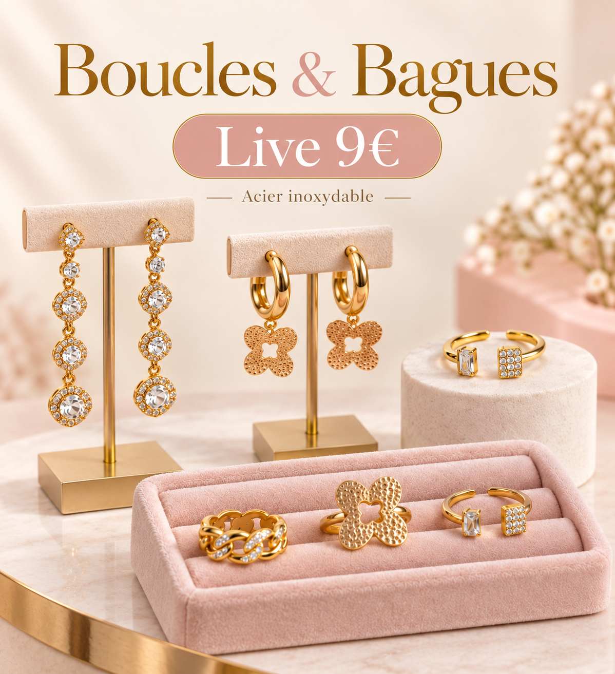 Bagues, Boucles Live