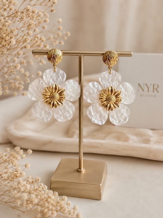Boucles d'oreilles Jade